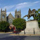 Stuart Circle on Monument Avenue in Richmond, Va., honors Confederate Gen. J.E.B. Stuart. (City of Richmond)